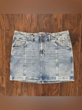 Lee® Size 16 Heritage Denim Mini Skirt